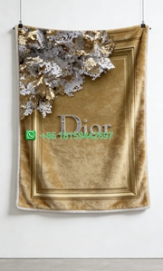 Dior Throw Blankets